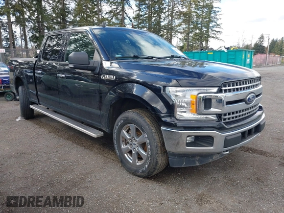 2019 Ford F-150 XL with VIN 1FTFW1E43KKD13822, listed as a IAAI auction lot 41826853 with 43,230 mi miles and . Bid and sale history available at DreamBid. Image 1.