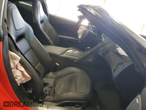 2016 Chevrolet Corvette Z06 1LZ with VIN 1G1YP2D67G5611240, listed as a Copart auction lot 68030904 with 0 mi miles and Salvage Title. Bid and sale history available at carsss.com. Image 10.