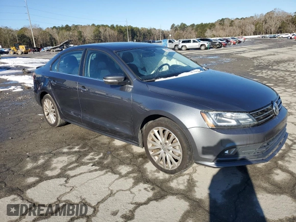 2016 Volkswagen Jetta Sedan 1.8T SEL with VIN 3VWL07AJ1GM377552, listed as a Copart auction lot 44011165 with 0 mi miles and Salvage Title. Bid and sale history available at carsss.com. Image 4.