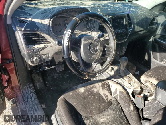2020 Jeep Cherokee Latitude with VIN 1C4PJMCB0LD611742, listed as a Copart auction lot 45967335 with 94,341 mi miles and Salvage title. Bid and sale history available at DreamBid. Image 8.