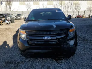 2014 Ford Utility Police Interceptor with VIN 1FM5K8AR3EGB02575, listed as a Copart auction lot 82382634 with 170,735 mi miles and Non Repairable. Bid and sale history available at carsss.com. Image 5.