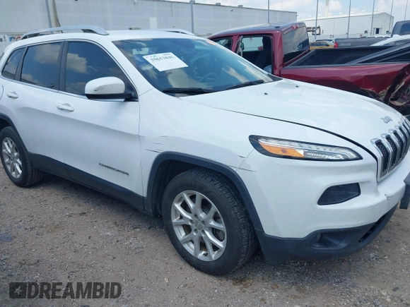 2018 Jeep Cherokee Latitude Plus with VIN 1C4PJLLBXJD590695, listed as a IAAI auction lot 39653845 with 76,667 mi miles and . Bid and sale history available at DreamBid. Image 1.