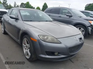 2004 Mazda RX-8 z VIN JM1FE173640133501, wystawiony jako IAAI lot #42316598 z przebiegiem 124 181 mil mil oraz . Historia ofert i sprzedaży dostępna na DreamBid. Obrazek 1.