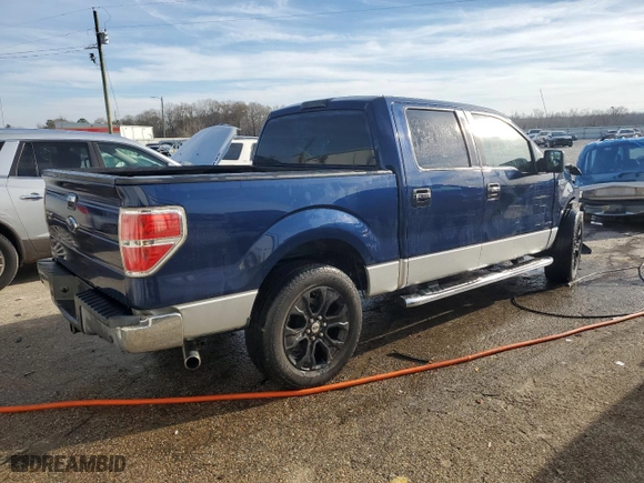 2010 Ford F-150 XL with VIN 1FTEW1C80AFB61202, listed as a Copart auction lot 42870595 with 180,130 mi miles and Salvage Title. Bid and sale history available at carsss.com. Image 3.