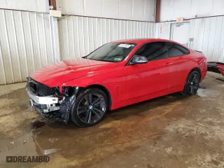 2016 BMW 4 Series 428i xDrive with VIN WBA3N9C54GK250704, listed as a Copart auction lot 52419385 with 92,738 mi miles and Salvage Title. Bid and sale history available at carsss.com. Image 1.