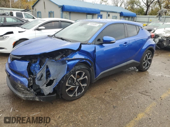 2019 Toyota C-HR XLE with VIN JTNKHMBX3K1038561, listed as a Copart auction lot 79304064 with 66,951 mi miles and Salvage Title. Bid and sale history available at DreamBid. Image 1.
