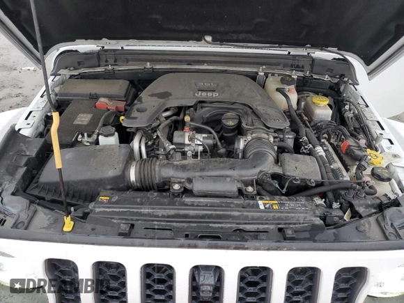2021 Jeep Wrangler Unlimited Rubicon with VIN 1C4HJXFG0MW521638, listed as a Copart auction lot 48973725 with 41,695 mi miles and Salvage Title. Bid and sale history available at carsss.com. Image 13.