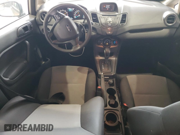 2018 Ford Fiesta S with VIN 3FADP4TJ0JM109233, listed as a Copart auction lot 59588035 with 63,813 mi miles and Salvage title. Bid and sale history available at DreamBid. Image 8.