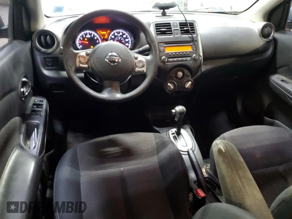 2014 Nissan Versa S Plus with VIN 3N1CN7AP6EL828134, listed as a Copart auction lot 53902045 with 142,825 mi miles and Salvage Title. Bid and sale history available at DreamBid. Image 8.