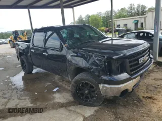 2012 GMC Sierra 1500 SLE with VIN 3GTP2VE73CG234077, listed as a Copart auction lot 53979795 with 170,272 mi miles and Salvage Title. Bid and sale history available at DreamBid. Image 4.