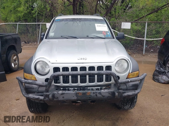 2006 Jeep Liberty Sport with VIN 1J4GL48K26W184408, listed as a IAAI auction lot 41893534 with 1 mi miles. Bid and sale history available at carsss.com. Image 6.