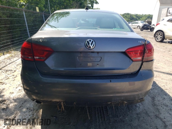 2015 Volkswagen Passat Limited Edition with VIN 1VWAT7A32FC079205, listed as a Copart auction lot 61529005 with 104,355 mi miles and Salvage title. Bid and sale history available at DreamBid. Image 6.