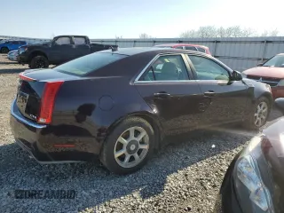 2008 Cadillac CTS RWD with VIN 1G6DF577480192442, listed as a Copart auction lot 51740345 with Not Provided miles and Salvage Title. Bid and sale history available at DreamBid. Image 3.