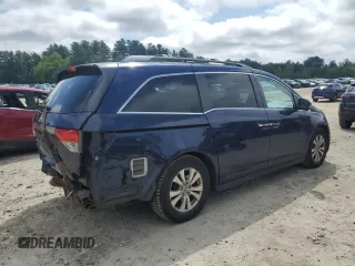 2014 Honda Odyssey EX-L with VIN 5FNRL5H61EB114764, listed as a Copart auction lot 61189305 with 167,185 mi miles and Clean title. Bid and sale history available at DreamBid. Image 3.