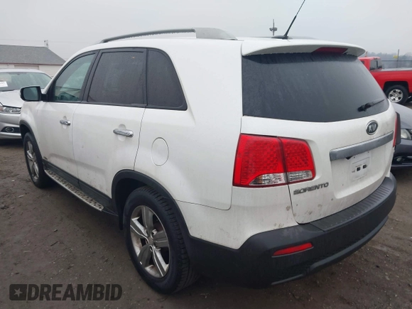 2012 Kia Sorento EX with VIN 5XYKUCA69CG230619, listed as a IAAI auction lot 41453956 with 161,778 mi miles. Bid and sale history available at carsss.com. Image 3.