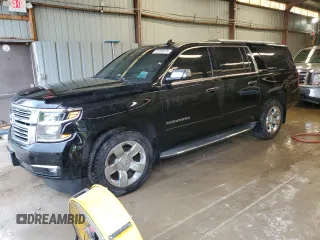 2016 Chevrolet Suburban LTZ with VIN 1GNSKJKC9GR134986, listed as a Copart auction lot 63206975 with 128,327 mi miles and Clean title. Bid and sale history available at DreamBid. Image 1.