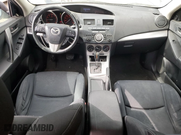 2010 Mazda 3 S Sport with VIN JM1BL1H63A1289949, listed as a Copart auction lot 54698905 with 154,054 mi miles and Salvage Title. Bid and sale history available at DreamBid. Image 8.