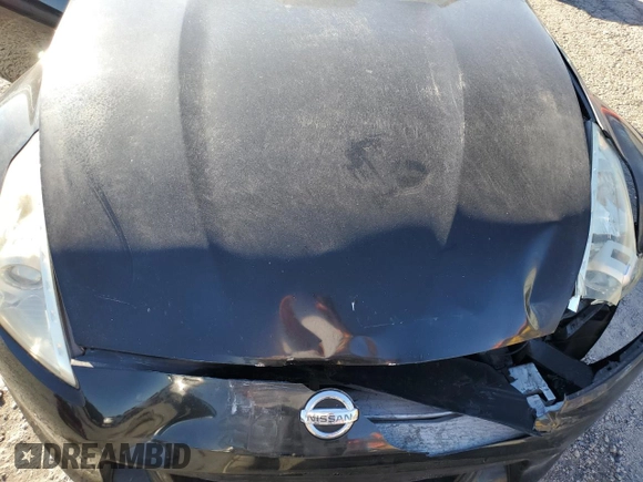 2010 Nissan 370Z Touring with VIN JN1AZ4EH9AM503779, listed as a Copart auction lot 83625044 with 118,032 mi miles and Salvage Title. Bid and sale history available at carsss.com. Image 12.