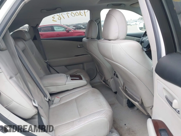 2010 Lexus RX 350 with VIN 2T2BK1BA3AC031003, listed as a IAAI auction lot 42007763 with 252,595 mi miles. Bid and sale history available at carsss.com. Image 8.