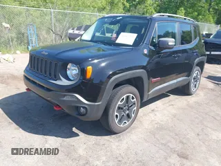 2015 Jeep Renegade Trailhawk with VIN ZACCJBCT1FPC17815, listed as a IAAI auction lot 42043290 with 247,652 mi miles and . Bid and sale history available at DreamBid. Image 17.