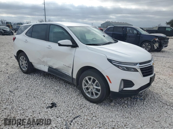 2023 Chevrolet Equinox LT z VIN 3GNAXUEGXPS188081, wystawiony jako Copart lot #48687195 z przebiegiem 45 548 mil mil oraz Czysty tytuł • Clean title. Historia ofert i sprzedaży dostępna na DreamBid. Obrazek 4.