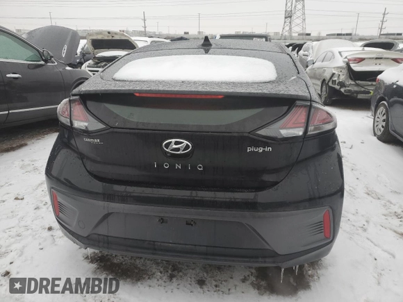 2020 Hyundai Ioniq SE with VIN KMHC65LD3LU235167, listed as a Copart auction lot 87891755 with 40,434 mi miles and Salvage title. Bid and sale history available at DreamBid. Image 6.