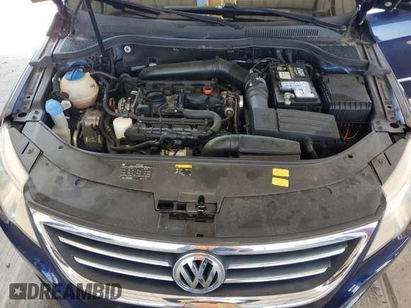 2010 Volkswagen CC Sport with VIN WVWMP7ANXAE547457, listed as a Copart auction lot 74494554 with 72,144 mi miles and Clean Title. Bid and sale history available at carsss.com. Image 11.