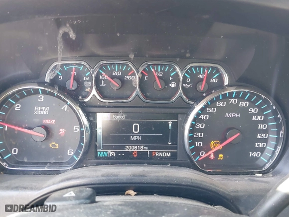 2015 Chevrolet Silverado 1500 LT with VIN 3GCPCREC0FG358362, listed as a IAAI auction lot 41654405 with 200,618 mi miles. Bid and sale history available at carsss.com. Image 7.