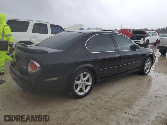 2002 Nissan Maxima GXE z VIN JN1DA31D42T427865, wystawiony jako Copart lot #74374134 z przebiegiem Nie podano mil oraz Szkoda całkowita • Salvage title. Historia ofert i sprzedaży dostępna na DreamBid. Obrazek 3.
