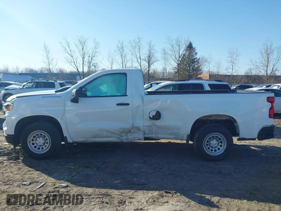 2022 Chevrolet Silverado 1500 Work Truck with VIN 3GCNAAEK4NG506033, listed as a IAAI auction lot 41791429 with 24,818 mi miles and . Bid and sale history available at DreamBid. Image 14.