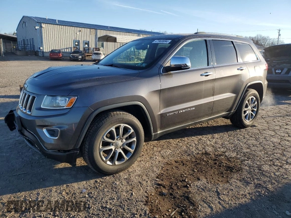2014 Jeep Grand Cherokee Limited with VIN 1C4RJEBT8EC265764, listed as a Copart auction lot 47969994 with 110,502 mi miles and Salvage Title. Bid and sale history available at DreamBid. Image 1.