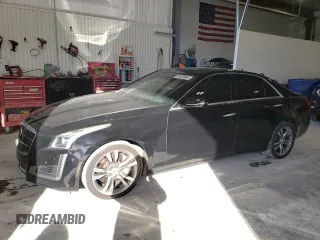 2014 Cadillac CTS Vsport Premium RWD with VIN 1G6AV5S87E0174387, listed as a Copart auction lot 81823984 with 112,592 mi miles and Salvage Title. Bid and sale history available at carsss.com. Image 1.