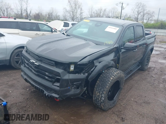 2023 Chevrolet Colorado 4WD Trail Boss with VIN 1GCPTEEK9P1196702, listed as a IAAI auction lot 41924581 with 21,882 mi miles. Bid and sale history available at carsss.com. Image 17.