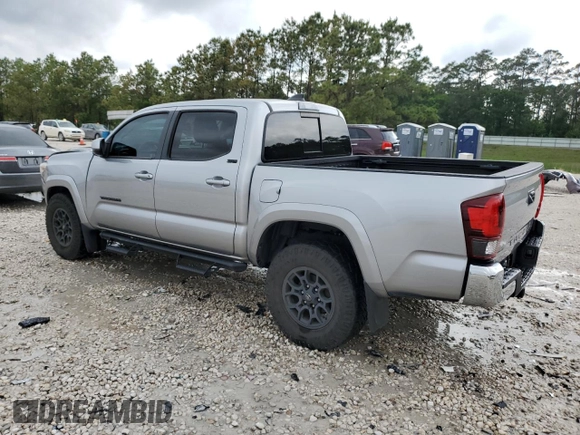 2020 Toyota Tacoma SR5 with VIN 5TFAZ5CNXLX095175, listed as a Copart auction lot 54339355 with 61,187 mi miles and Salvage title. Bid and sale history available at DreamBid. Image 2.