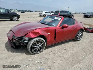 2023 Mazda MX-5 Miata RF Grand Touring with VIN JM1NDAM75P0550618, listed as a Copart auction lot 51657564 with 12,959 mi miles and Salvage Title. Bid and sale history available at carsss.com. Image 1.