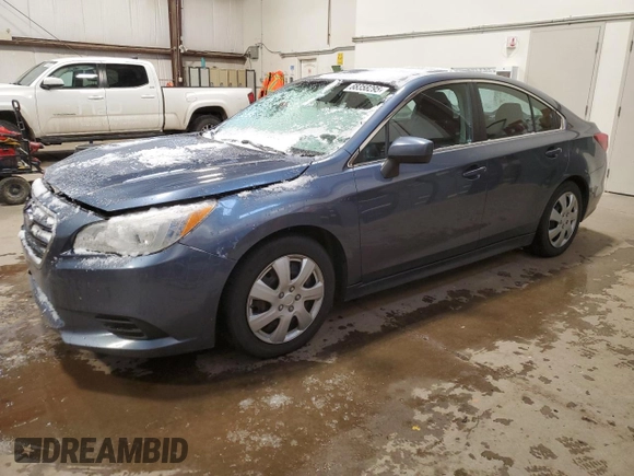 2016 Subaru Legacy 2.5i with VIN 4S3BNCA67G3003310, listed as a Copart auction lot 88358295 with 176,808 mi miles and Salvage Title. Bid and sale history available at carsss.com. Image 1.