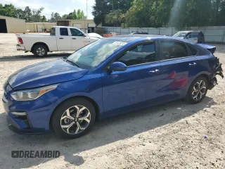 2021 Kia Forte LXS z VIN 3KPF24AD7ME291459, wystawiony jako Copart lot #55429215 z przebiegiem 62 199 mil mil oraz Szkoda całkowita • Salvage title. Historia ofert i sprzedaży dostępna na DreamBid. Obrazek 1.