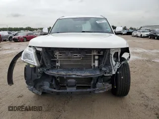 2018 Nissan Armada SL with VIN JN8AY2ND0J9055697, listed as a Copart auction lot 64946774 with Not Provided miles and Salvage Title. Bid and sale history available at carsss.com. Image 5.