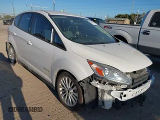 2018 Ford C-Max SE with VIN 1FADP5AU7JL104700, listed as a IAAI auction lot 40802744 with 53,945 mi miles. Bid and sale history available at carsss.com. Image 1.