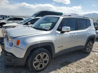 2015 Jeep Renegade Limited z VIN ZACCJBDT8FPB42089, wystawiony jako Copart lot #57582975 z przebiegiem 99 289 mil mil oraz Szkoda całkowita • Salvage title. Historia ofert i sprzedaży dostępna na DreamBid. Obrazek 1.