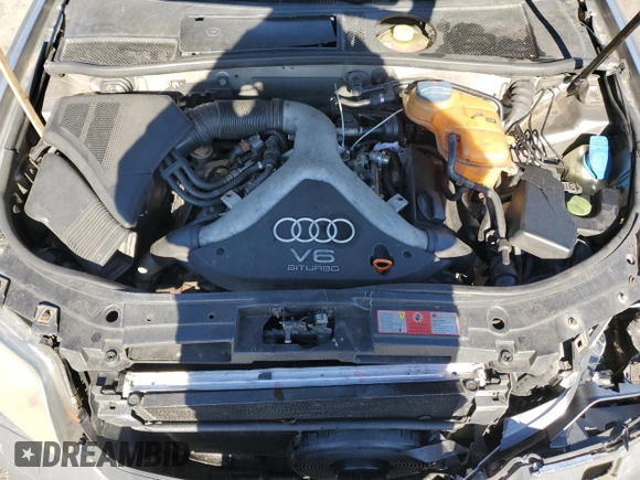 2002 Audi allroad A6 V8 with VIN WA1YD64B12N131170, listed as a Copart auction lot 43274515 with 152,924 mi miles and Salvage Title. Bid and sale history available at DreamBid. Image 11.