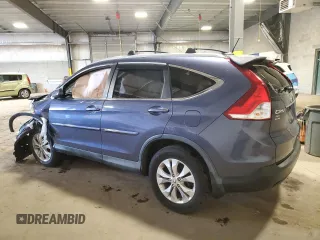 2013 Honda CR-V EX-L z VIN 2HKRM4H74DH601098, wystawiony jako Copart lot #50344245 z przebiegiem Nie podano mil oraz Szkody całkowita. Historia ofert i sprzedaży dostępna na DreamBid. Obrazek 2.