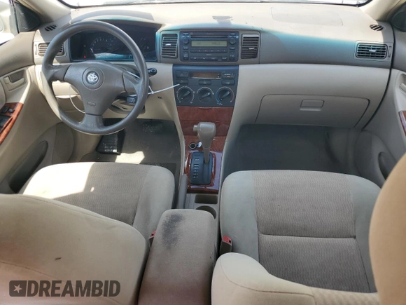 2007 Toyota Corolla CE with VIN 1NXBR32E07Z801678, listed as a Copart auction lot 53760475 with 136,477 mi miles and Salvage Title. Bid and sale history available at carsss.com. Image 8.