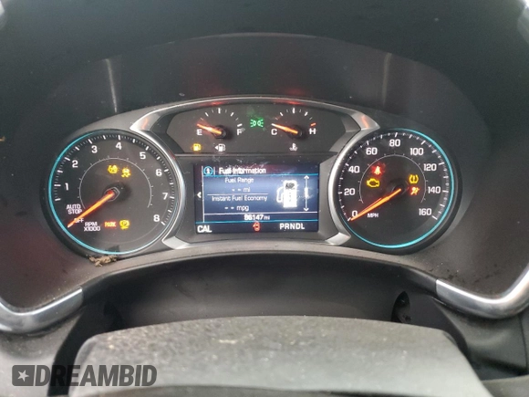 2021 Chevrolet Equinox LT with VIN 3GNAXKEVXML305411, listed as a Copart auction lot 50149615 with 86,147 mi miles and Salvage title. Bid and sale history available at DreamBid. Image 9.