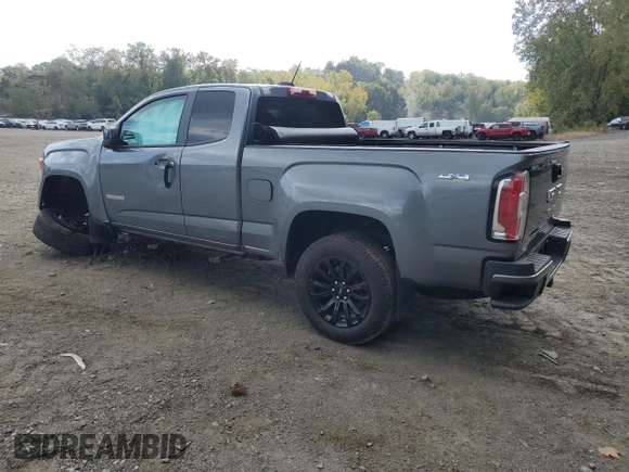 2021 GMC Canyon 4WD Elevation Standard with VIN 1GTH6BEN7M1212279, listed as a Copart auction lot 74376114 with 14,147 mi miles and Salvage Title. Bid and sale history available at carsss.com. Image 2.