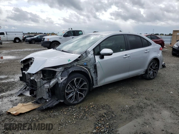 2020 Toyota Corolla SE with VIN JTDS4RCE4LJ006603, listed as a Copart auction lot 50225155 with 63,614 mi miles and Salvage Title. Bid and sale history available at DreamBid. Image 1.