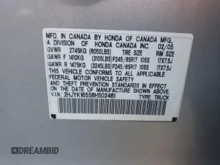 2006 Honda Ridgeline RTL with VIN 2HJYK16556H502461, listed as a Copart auction lot 74783444 with 204,253 mi miles and Clean Title. Bid and sale history available at carsss.com. Image 14.