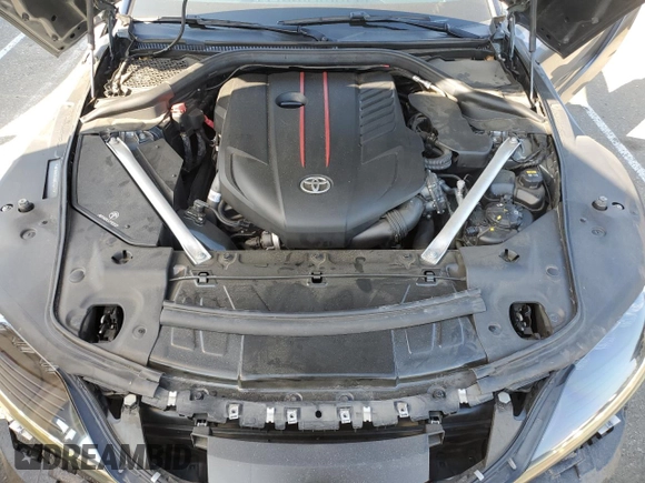 2021 Toyota GR Supra 3.0 with VIN WZ1DB0C04MW034647, listed as a Copart auction lot 73430074 with 68,910 mi miles and Salvage Title. Bid and sale history available at carsss.com. Image 11.