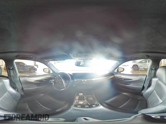 2014 Lexus LS 460 with VIN JTHCL5EF2E5022881, listed as a Copart auction lot 42444115 with 105,105 mi miles and Salvage title. Bid and sale history available at DreamBid. Image 14.