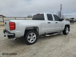2018 Chevrolet Silverado 1500 Custom with VIN 1GCRCPEC6JZ354984, listed as a Copart auction lot 86601784 with 0 mi miles and Salvage Title. Bid and sale history available at carsss.com. Image 3.
